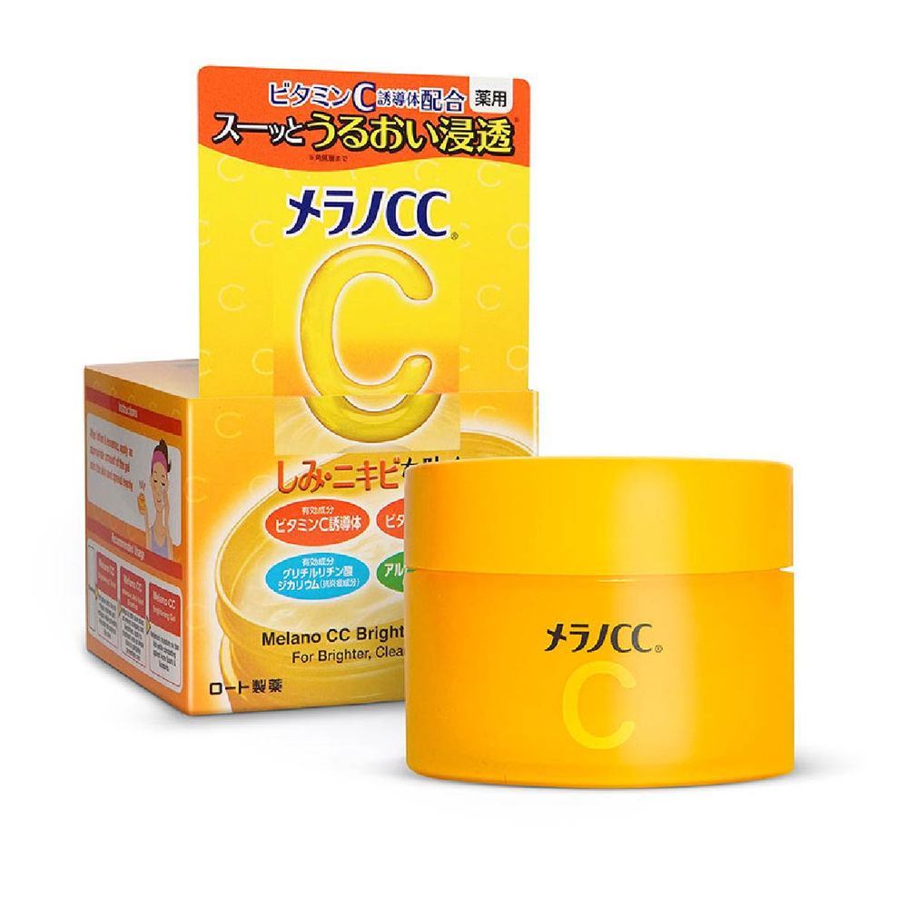 Rohto Mentholatum Melano CC Vitamin C GEL cream – Glowy Skin Albania