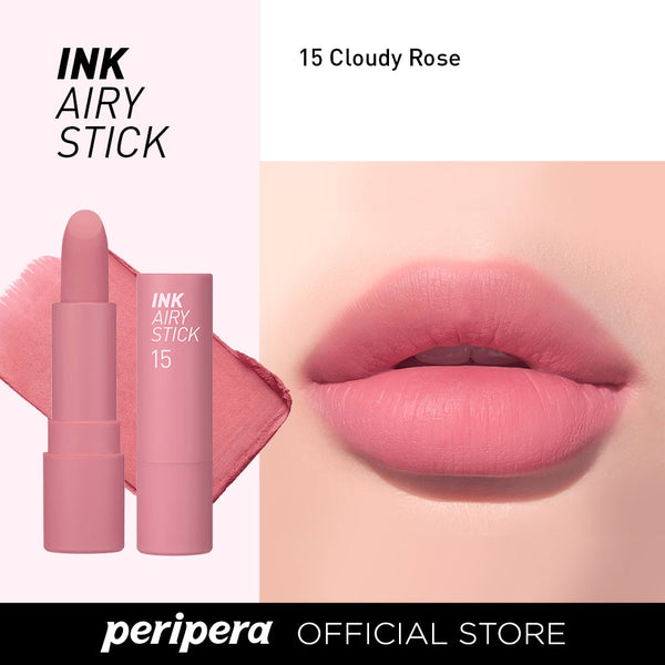 Peripera INK THE AIRY VELVET STICK #15 Cloudy Rose