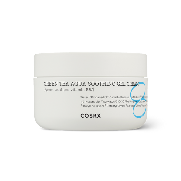 Cosrx green tea aqua soothing gel cream 50ml