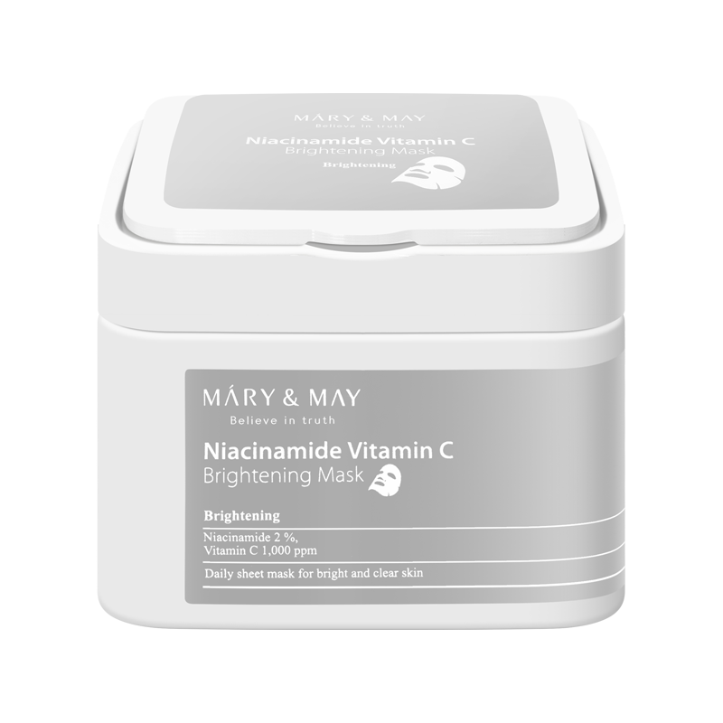 Mary&May Niacinamide Vitamin C Brightening Mask 30ea