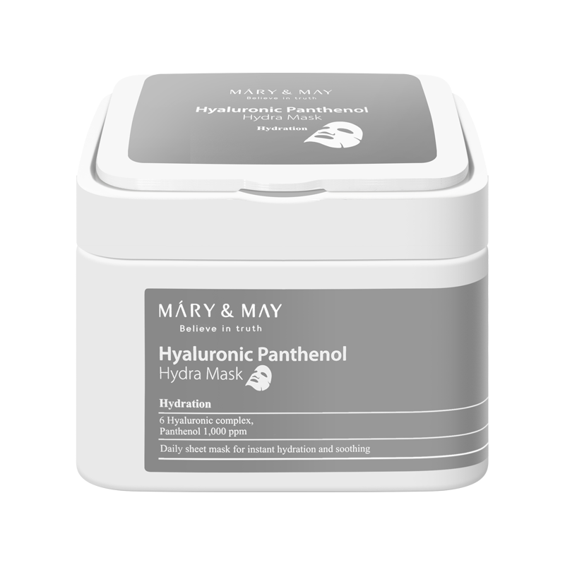 Mary&May Hyaluronic Panthenol Hydra Mask 30ea
