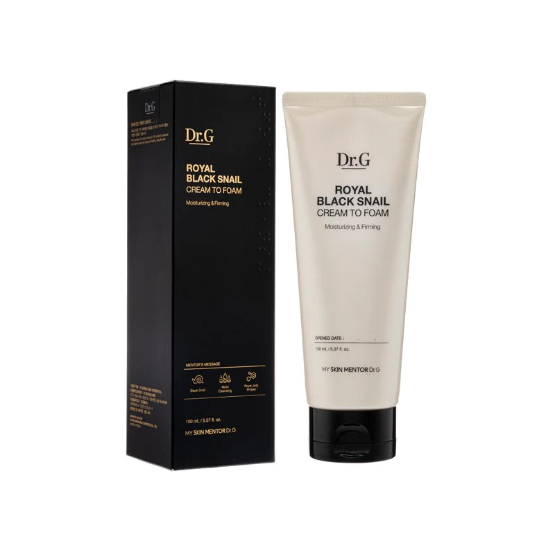 Dr.G ROYAL BLACK CREAM TO FOAM 150ml