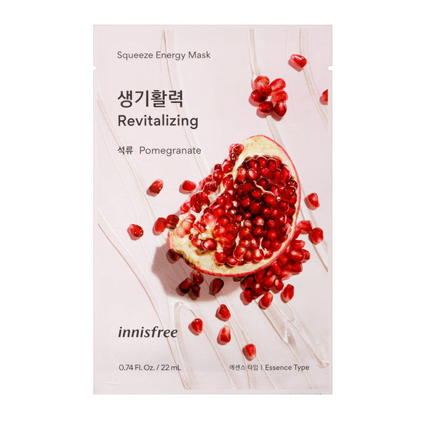 Innisfree Squeeze Energy Mask Pomegranate 22ml