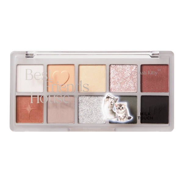 Milk Touch Be My Best Friends House Palette #01 Ash Kitty
