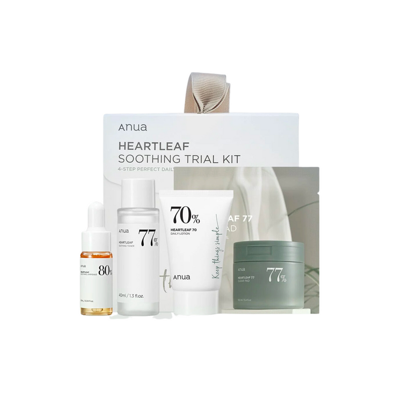 Anua Heartleaf Soothing Trial Kit