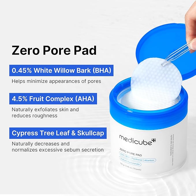 Medicube Zero Pore Pads 2.0 (70 pcs)