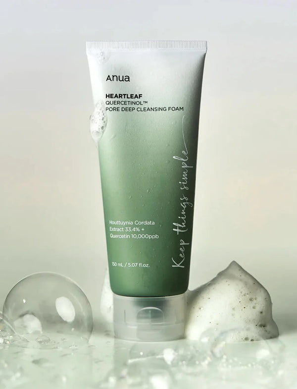 Anua HEARTLEAF QUERCETINOL PORE DEEP CLEANSING FOAM 150ml