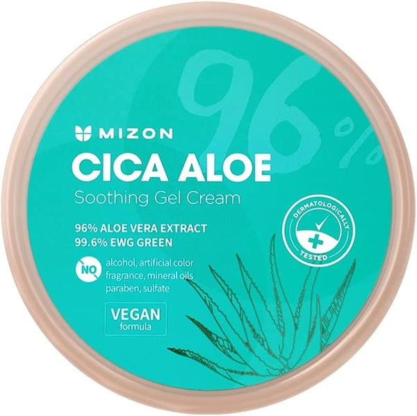 MIZON Cica Aloe 96 Soothing Gel Cream 300gr