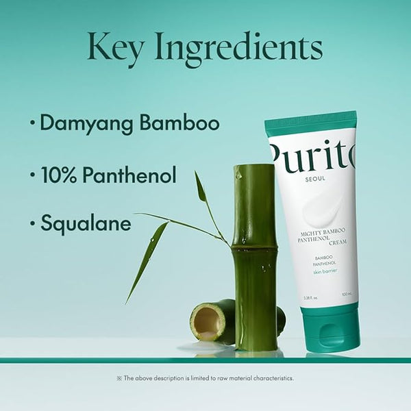 PURITO SEOUL Mighty Bamboo  Panthenol Cream 100ml