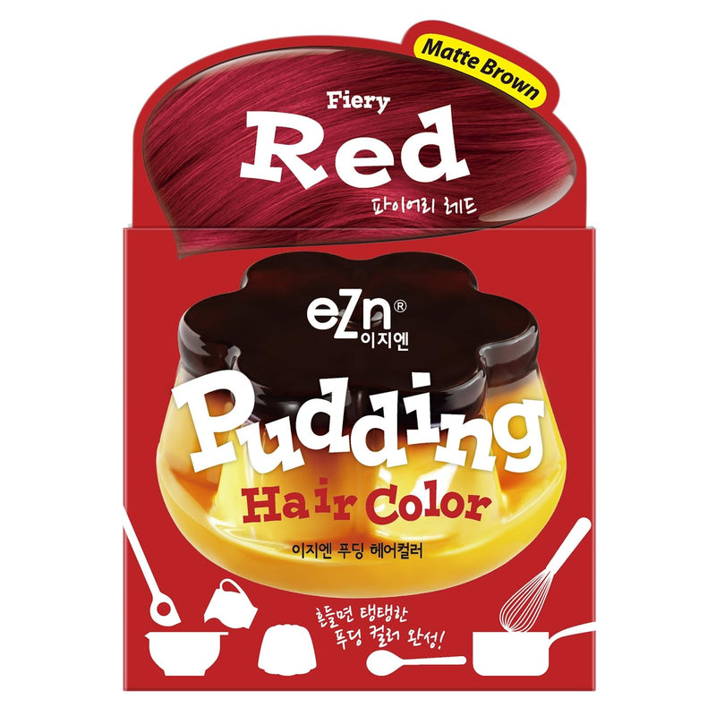 eZn Pudding Hair Color Fiery Red