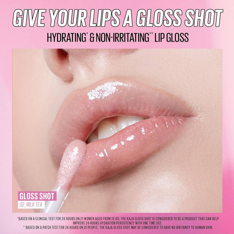 Kaja beauty GLOSS SHOT 01 CRYSTAL CLEAR