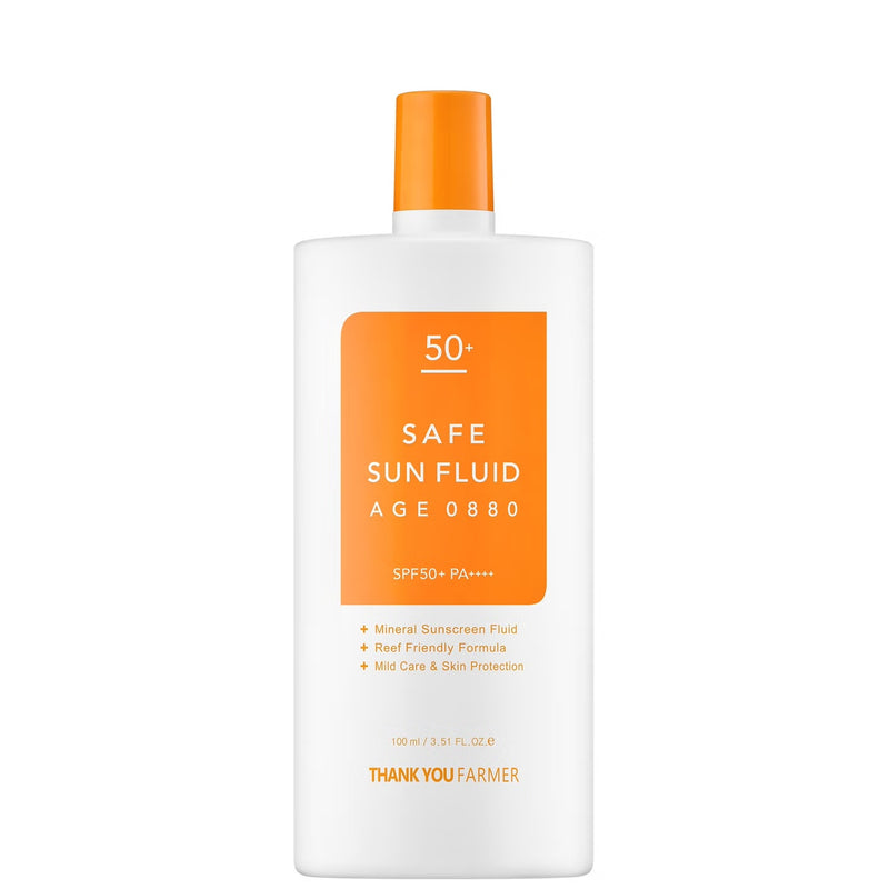 THANK YOU FARMER SAFE SUN FLUID AGE 0880 SPF50+ PA++++ 100ml