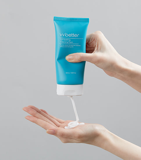 VVBETTER 5.5 SOOTHING CLEANSING FOAM 120ML