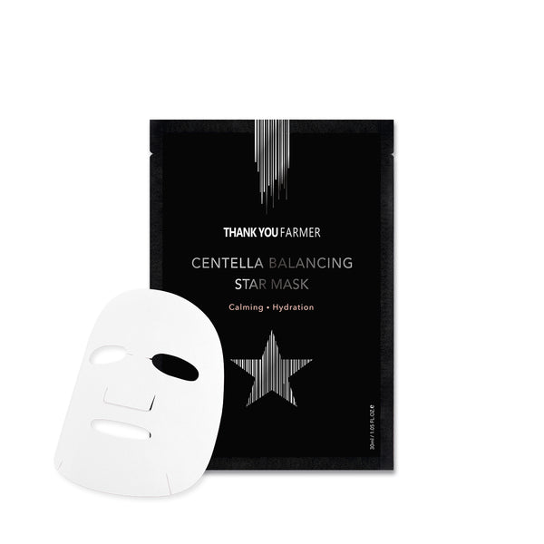 THANK YOU FARMER Centella Balancing Star Mask 1pc