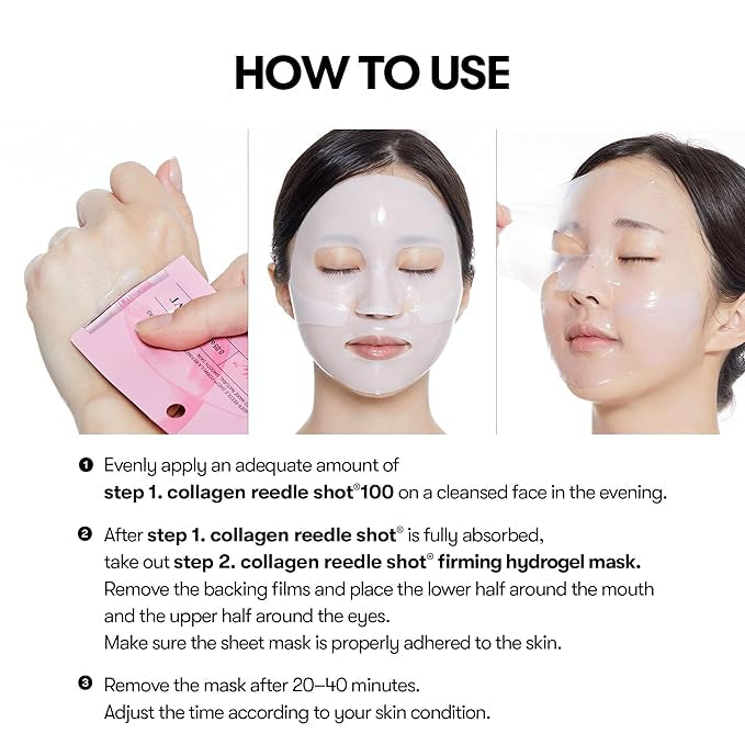 VT Cosmetics Collagen Reedle Shot 100 2-Step Hydrogel Mask