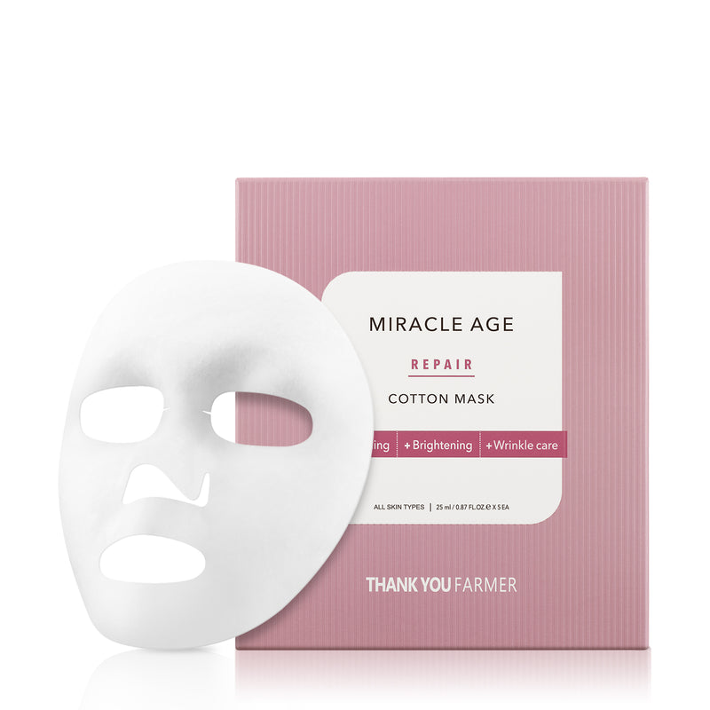 THANK YOU FARMER MIRACLE AGE REPAIR COTTON MASK (5ea)