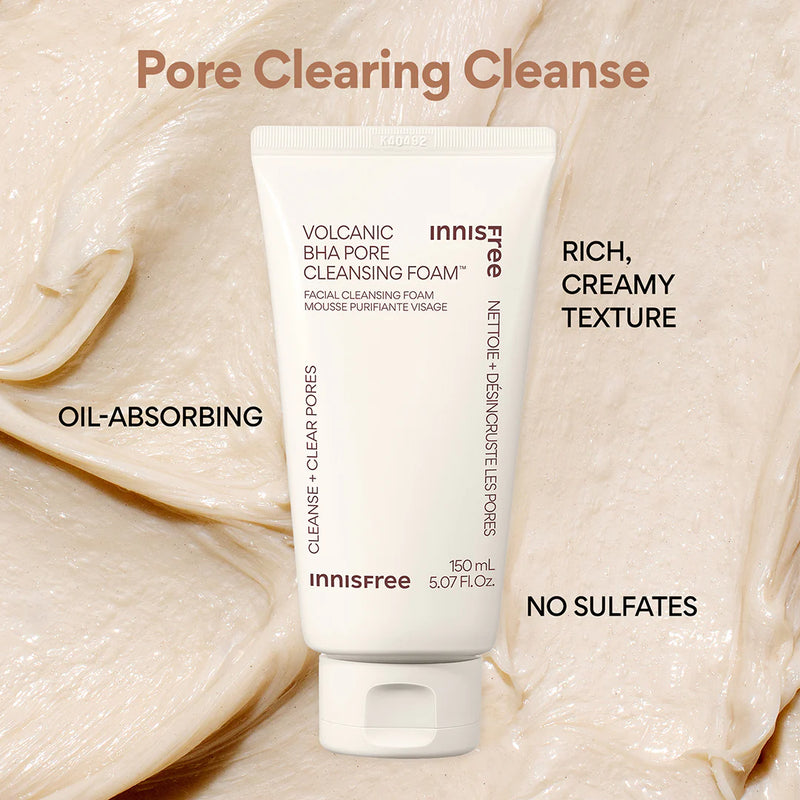 INNISFREE Volcanic Pore BHA Cleansing Foam 250g