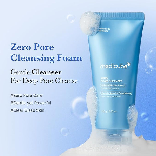 MEDICUBE ZERO FOAM CLEANSER 120ml