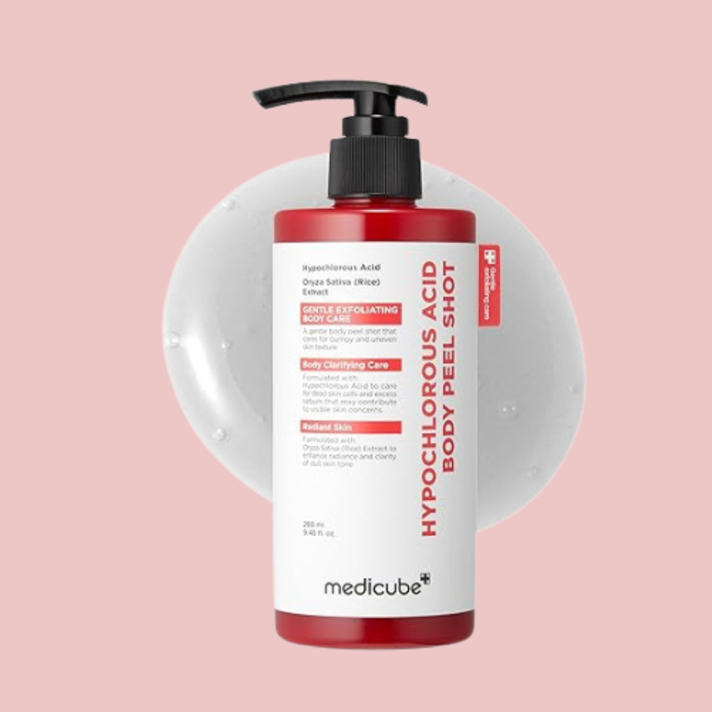 Medicube Hypochlorous Acid Body Peel Shot 280 ml – Glowy Skin Albania