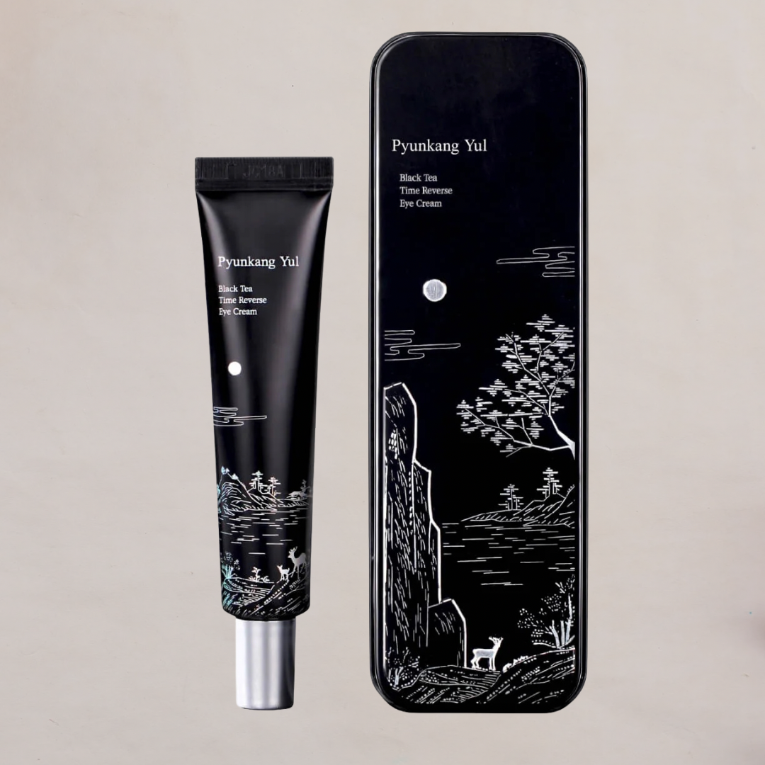 Pyunkang Yul Black Tea Time Reverse Eye Cream 25ml – Glowy Skin Albania