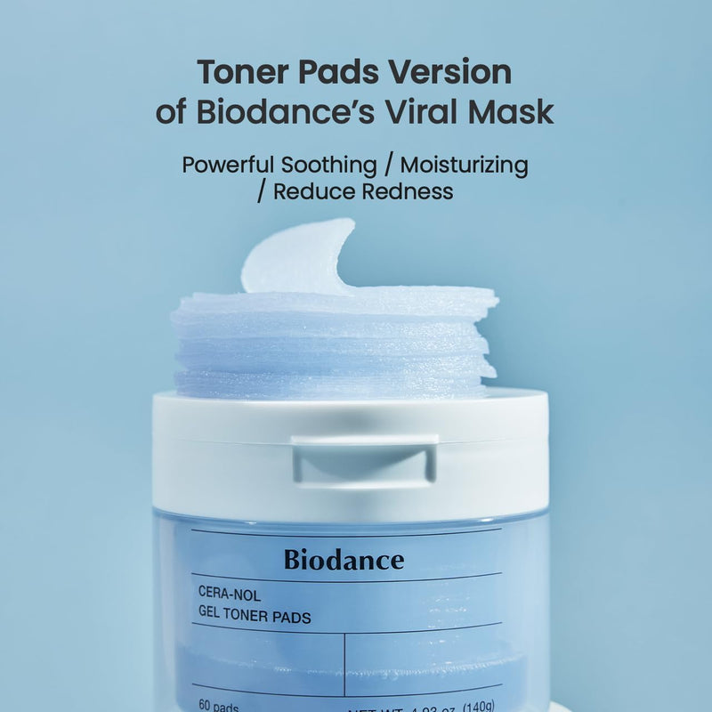 Biodance Cera-nol Gel Toner Pads 60pads