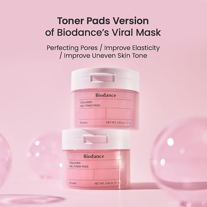 Biodance Collagen Gel  Toner Pads 60pads