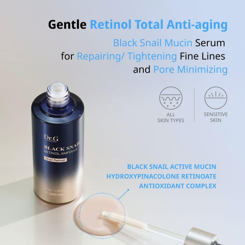 Dr.G BLACK SNAIL RETINOL AMPOULE 50ML