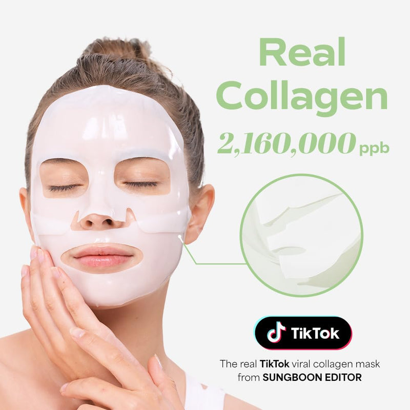 Sungboon Editor Deep Collagen Cica Teatree Soothing Mask