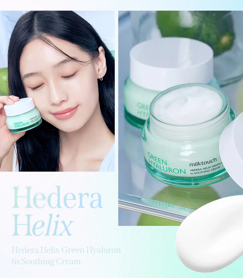 Milk Touch - Hedera Helix Green Hyaluron 6s Soothing Cream