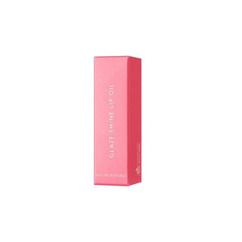 Nature Republic Glaze Shine Lip Oil #01 Baby Peach