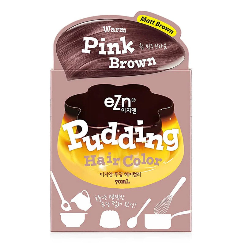 eZn Pudding Hair Color Pink brown