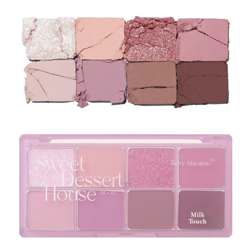 Milktouch Be My Sweet Dessert House Palette #03 Berry Macaron