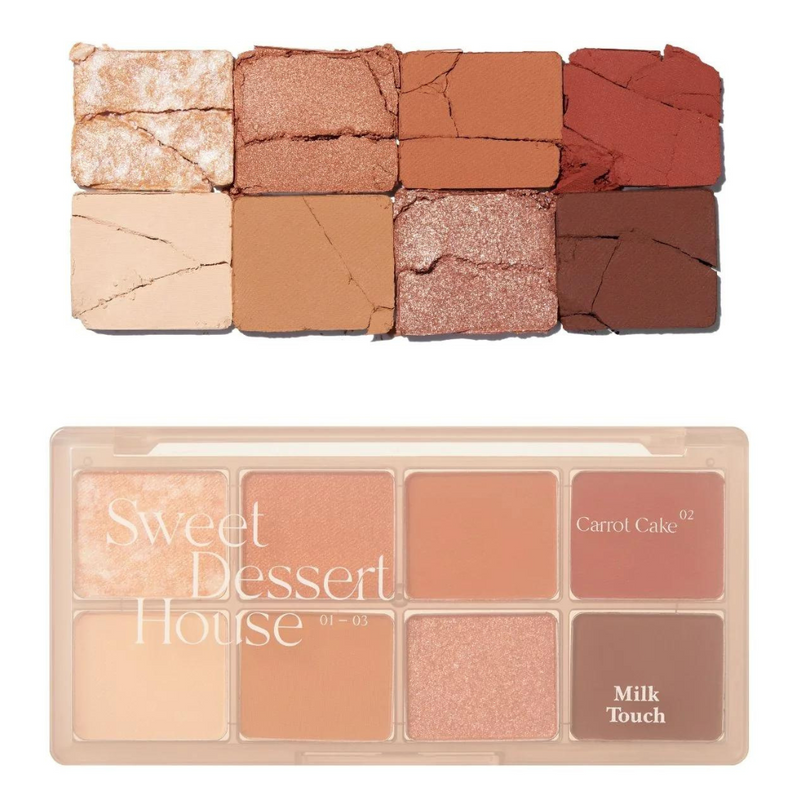 Milktouch Be My Sweet Dessert House Palette #02 Carrot Cake