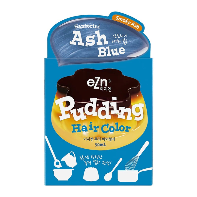eZn Pudding Hair Color Ash blue