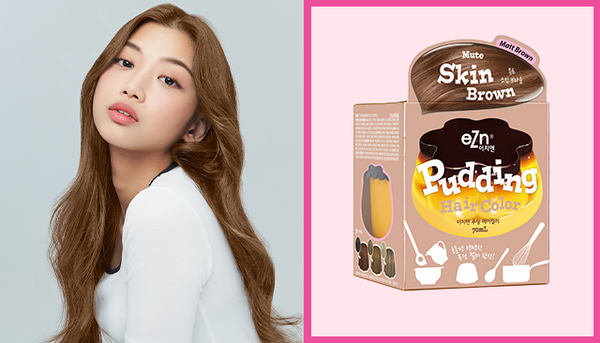 eZn Pudding Hair Color Skin brown