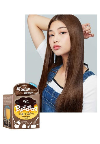 eZn Pudding Hair Color Mocha brown