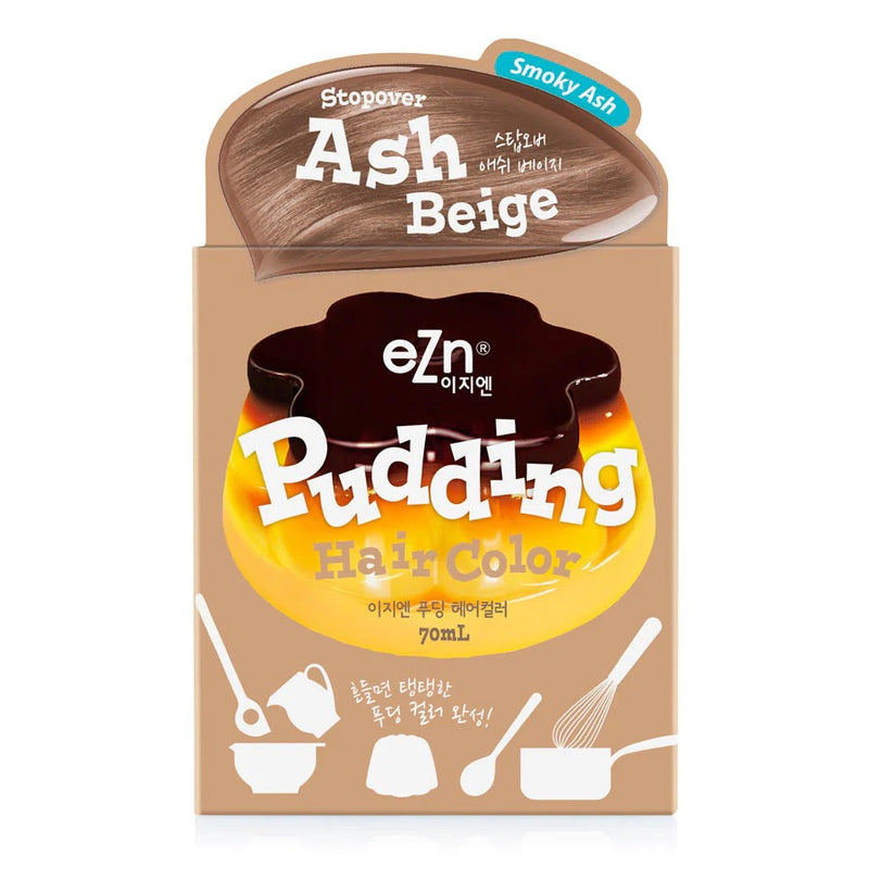 eZn Pudding Hair Color Ash beige