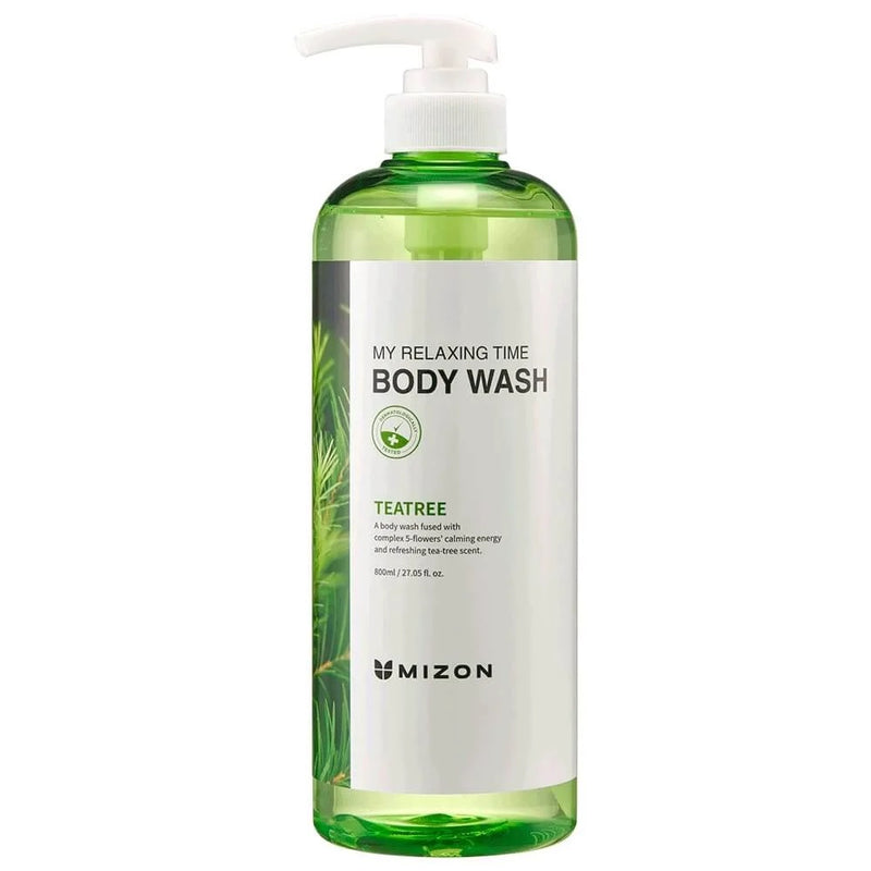 MIZON My Relaxing Time Body Wash Tea tree 800ml