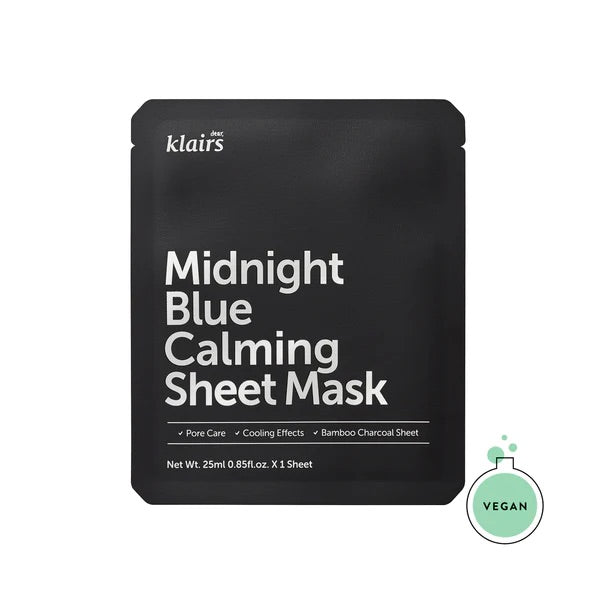 Dear Klairs Midnight Blue Calming Sheet Mask 25mL