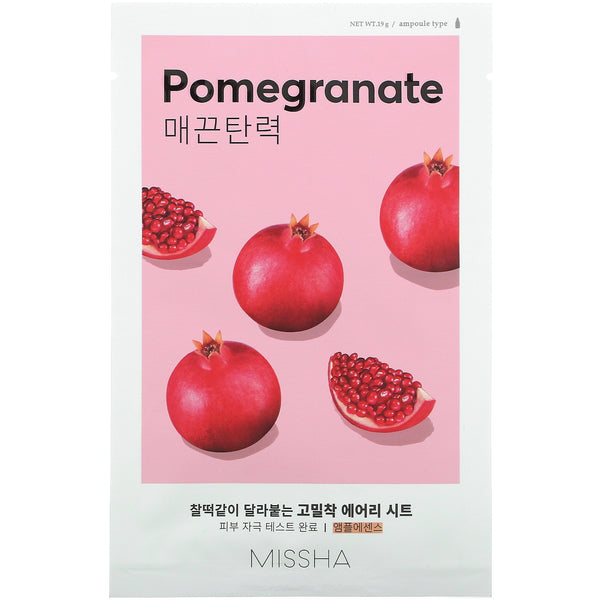 Missha AIry Fit Sheet Mask # Pomegranate