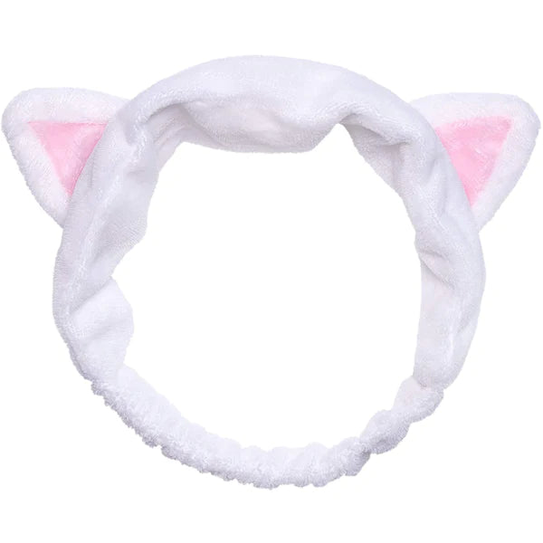 I dew care White Cat Headband