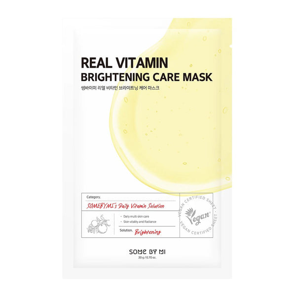 SOME BY MI Real Vitamin Brightening Care Mask (1 maske)