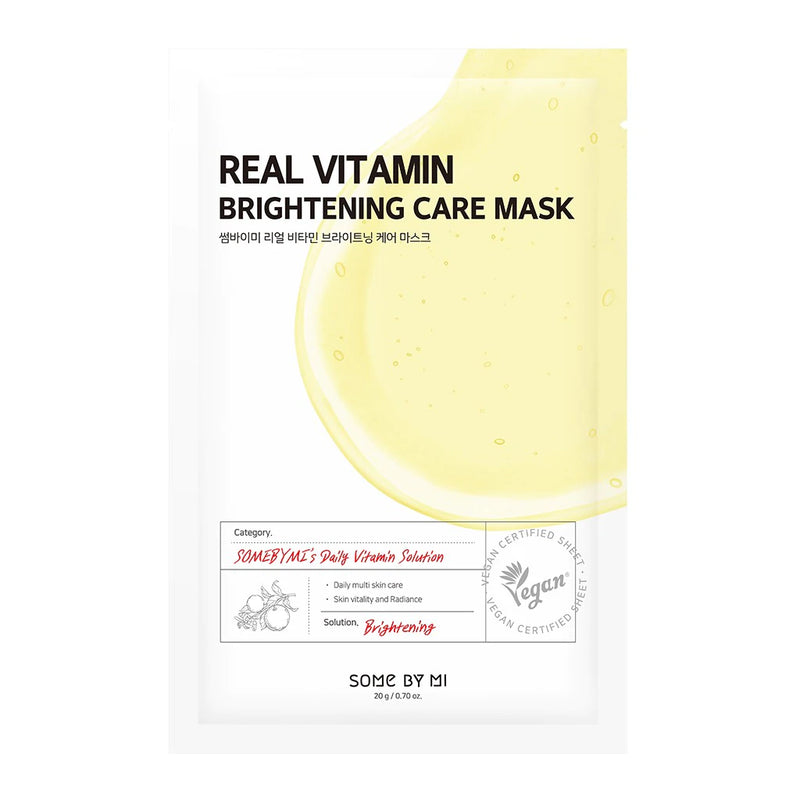 SOME BY MI Real Vitamin Brightening Care Mask (1 maske)