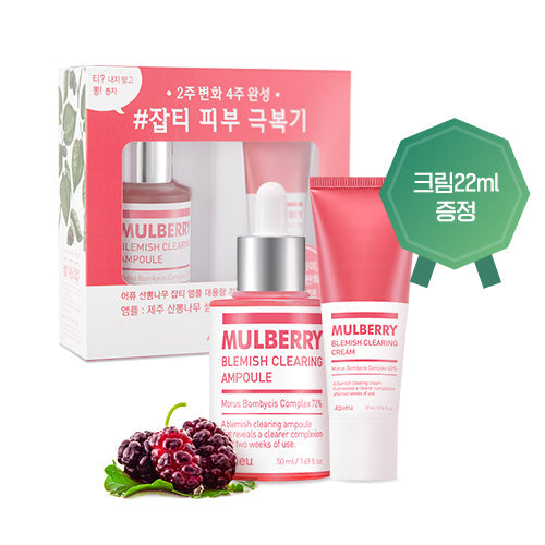 A'pieu Mulberry Blemish Clearing  Ampoule Special Set