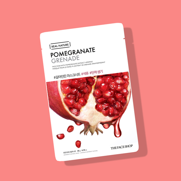 The Face Shop Real Nature Pomegranate Face Mask 20g