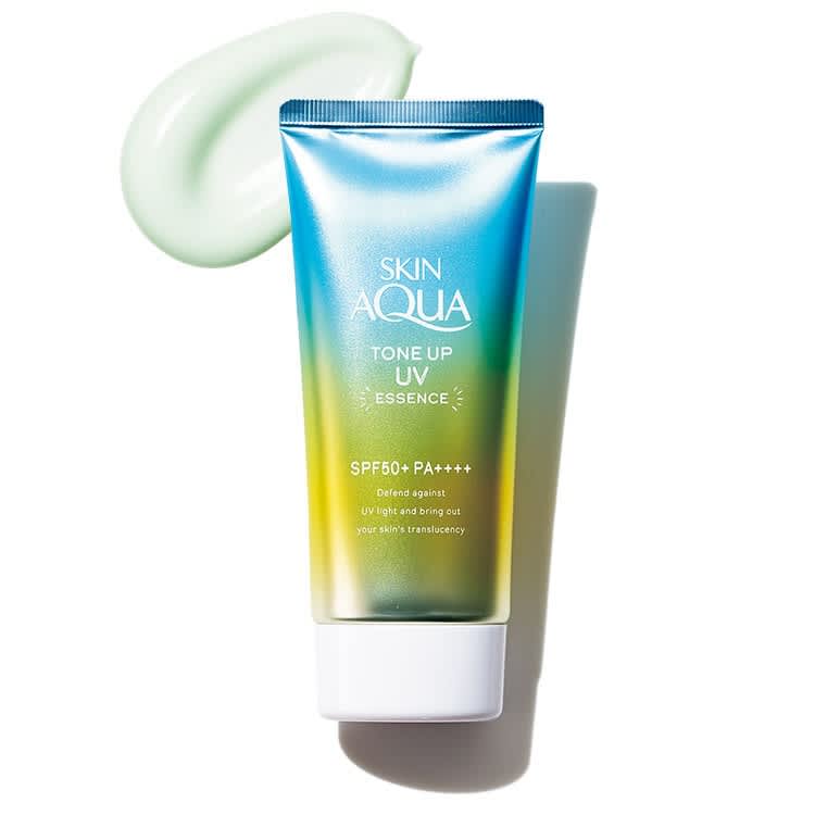 Skin Aqua Tone Up UV MINT GREEN Essence SPF50+/PA++++ 80g
