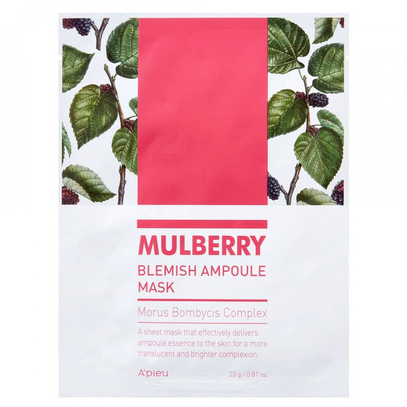 A'pieu Mulberry Blemish Ampoule Mask 23g