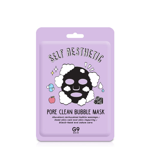 G9 Skin Self aesthetic Pore clean Bubble mask