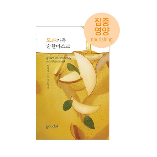Goodal quince infused honey mild sheet mask